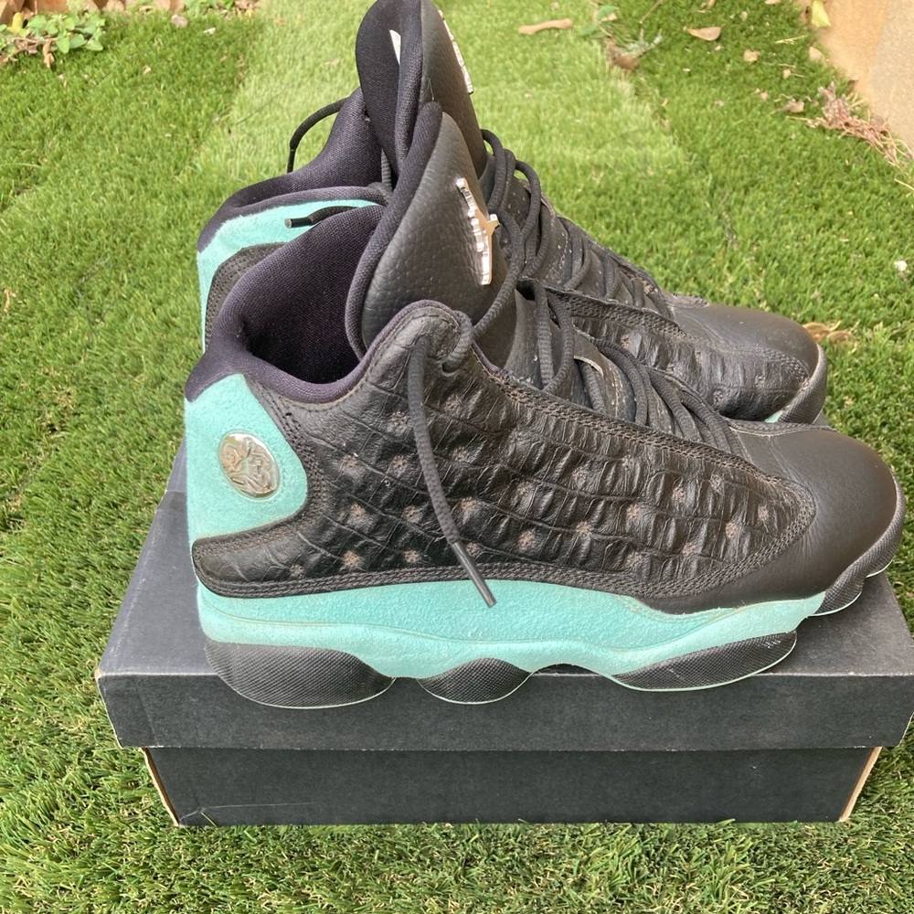 Jordan 13s Retro Island Green
